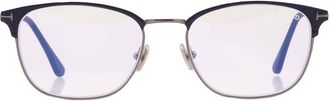 Tom Ford Blue Light Block Square Mens Eyeglasses FT5750-B 091 54