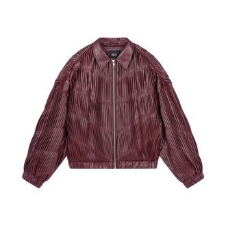 ALIX The Label Alix The Label, Dames, Jassen, Rood, Maat: XS Leer