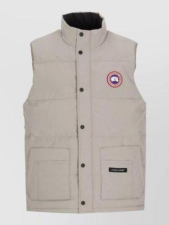 Canada Goose high neck sleeveless padded quilted vest