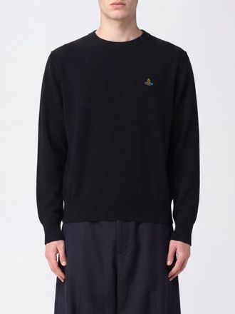 Vivienne Westwood Maglia a maniche corte in cotone e cashmere con logo Orb
