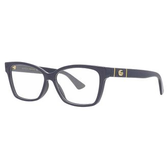 Gucci GG0634O004 Cat-Eye Full Rim Eyeglasses - Navy