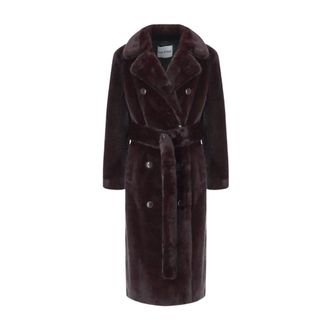 Stand Studio Jasmine Coat - female - STAND STUDIO - Double-Breasted Coats - Red - 2XS - Coats