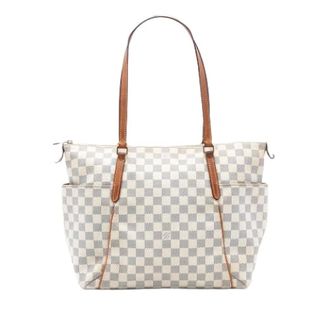 Louis Vuitton Pre-owned Tote Bags, female, White, Size: ONE SIZE Pre-owned Totally MM Tote Bag
