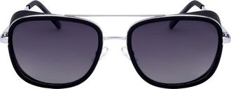 Lee Cooper LC1028 C02 Mens Sunglasses Black Size 57