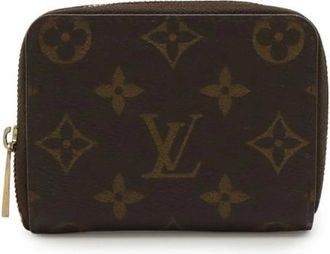 Louis Vuitton Pre-owned Monogram Zippy Portemonnee - Dames - Vintage Accessoires - Bruin - ONE Size - Vintage