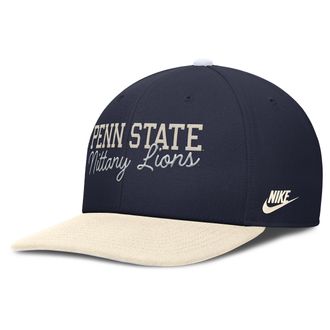 Nike Penn State Legacy Script Nike Mens Dri-FIT College Adjustable Hat in White | NC120FCSPSV-1R5