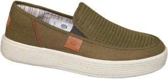 Hey Dude Stijlvolle Schoenen voor elke gelegenheid - Heren - Loafers - Groen - 44 EU - Schoenen