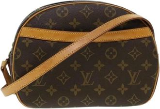 Louis Vuitton Pre-owned Cross Body Bags, female, Brown, Size: ONE SIZE Pre-owned Vintage Canvas Cross Body Bag