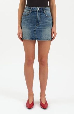 Daze Malibu Denim Miniskirt in Dream Date at Nordstrom Rack, Size 23