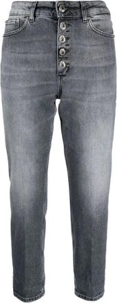 Dondup Dames, Jeans, Grijs, Maat: W25 Katoen