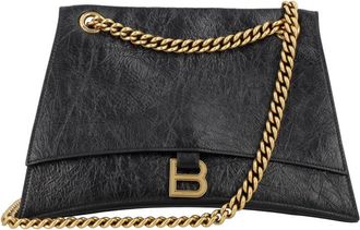 Balenciaga Black Crush medium shoulder bag