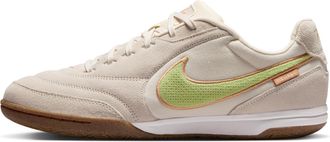 Nike Mens Tiempo Streetgato PRM Indoor/Court Low-Top Soccer Shoes in White | HV3489-100