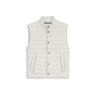 BOSS Water-repellent vest with down filling