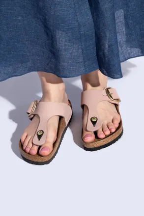 Birkenstock Gizeh Big Buckle Flip-flops, Womens, Pink