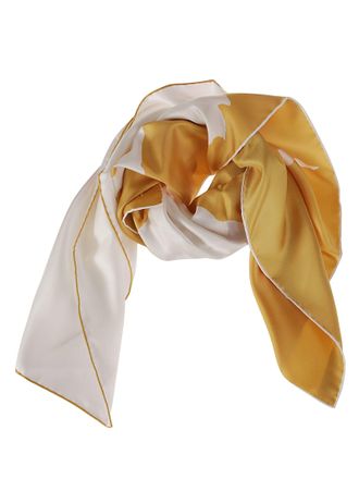 Burberry Horse Silk Split Scarf