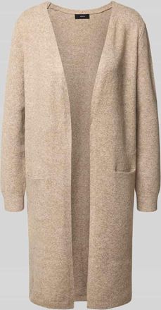 Vero Moda Relaxed Fit Cardigan mit Eingrifftaschen Modell DOFFY in Sand Melange, Größe L