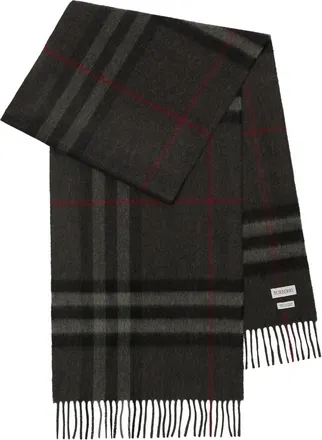 Burberry Check Cashmere Scarf