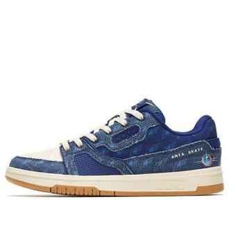 Anta (WMNS) ANTA Skateboarding Series Sneakers Denim Blue Gum 122248025-3