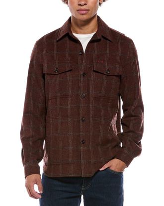 Isaia Wool & Cashmere-Blend Coat