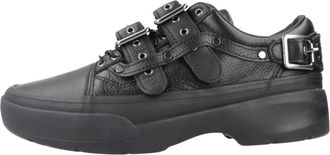 Vans LX Old Skool Buckle - Dames - Platte Schoenen - Zwart - 39 EU - Leer - Schoenen