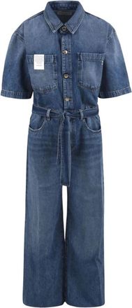Icon Denim Los Angeles Duna Jumpsuit - Dames - Jumpsuits - Blauw - XS - Katoen - Jumpsuits & Playsuits