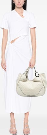 Gucci Tweedekans Grote Guccissima Charlotte Tote