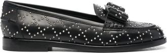 Ferragamo Ladies Black Loafers, US Size 4.5
