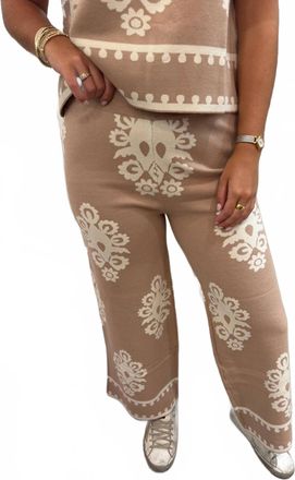 Entro Womens Wide Leg Pants In Taupe