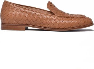 Giancarlo Abbigliamento Woven Loafer - Brown