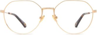 Chloé Occhiali geometrici - Oro
