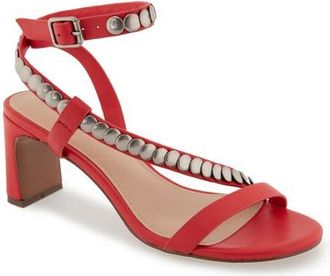 Rebecca Minkoff Catalina Ankle Strap Sandal in Red at Nordstrom, Size 6.5