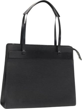 Louis Vuitton Pre-owned Vintage Tote Bag - Dames - Vintage Shopper - Zwart - ONE Size - Leer - Vintage