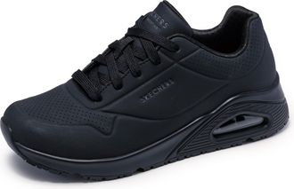 Skechers Womens Uno Sr Trainers, Black, 5 UK