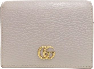 Gucci Gray Leather Wallet (Bi-Fold) (Pre-Owned)