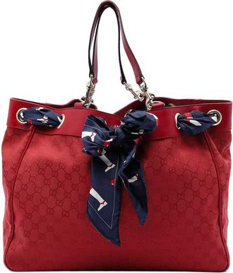 Gucci Pre-owned Gucci Large GG Canvas Positano Tote Ladies 285586 498879