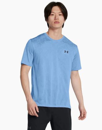 Under Armour Mens Under Armour Tech Vent Geode T-Shirt Blue - Size: 36