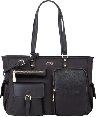 V&deg; 73 Shopping Liliana 001 - Dames - Shoppers - Zwart - ONE Size - Tassen