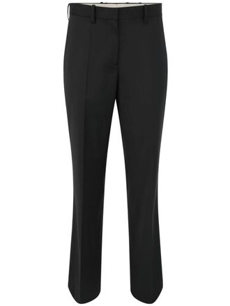 Helmut Lang straight-leg virgin wool trousers - Black