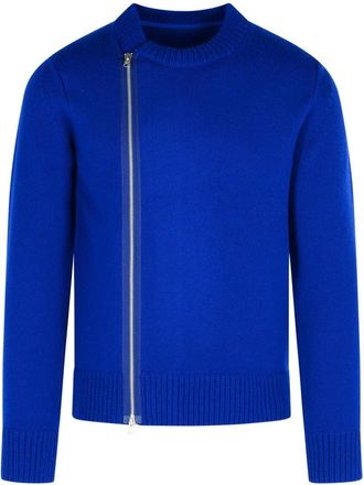 sacai Blue Wool Sweater