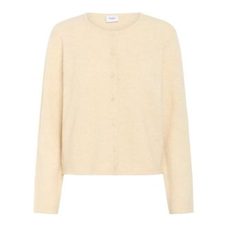 Saint Tropez LarnaSZ Cardigan - Dames - Truien - Beige - Maat: 2XL