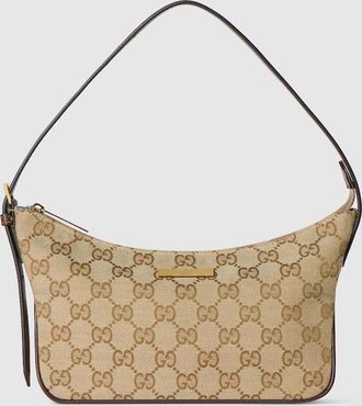 Gucci Lady Lunetta Small Shoulder Bag, Beige, GG Canvas