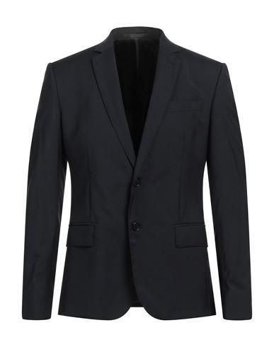 Roberto Cavalli スーツ Single-button suit jacket in NAVY/BLACK | Roberto Cavalli®