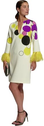 Moskada Dames, Jurken, Wit, Maat: XL