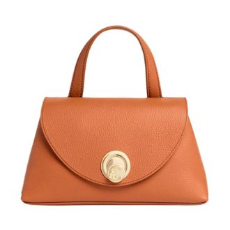 Coccinelle Handbags, female, Orange, Size: ONE SIZE Nikla Top Handle Bag