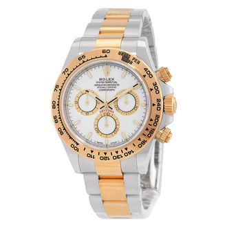 Rolex Pre-owned Rolex Daytona Chronograph White Dial Mens Watch 126503-0001