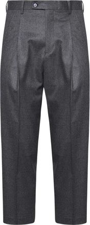 Be Able Leren broek - Heren - Nette broeken - Grijs - W33 - Leer - Broeken