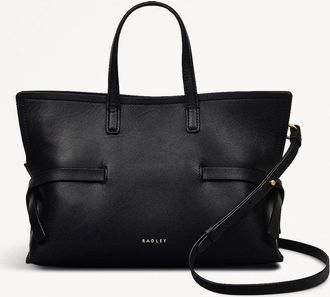 Radley London Black Small Open Top Cross Body Bag Fleet Street SS25 Radley London