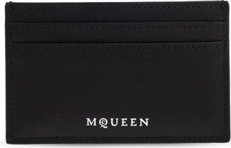 Alexander McQueen Wallets & Cardholders - Heren - Portefeuilles - Zwart - ONE Size - Leer - Accessoires