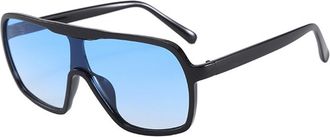 Generic Mens Outdoor Sunglasses Sports Commuting Womens Driver Sun Glasses(Blue)