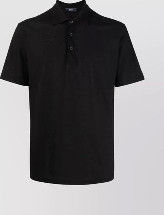 Herno short sleeves mens polo shirt